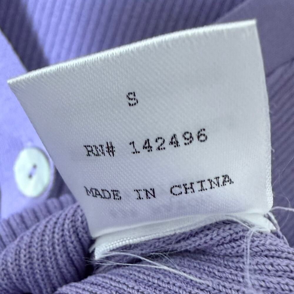 re:named Ribbed Sweater Button Front Cardigan V-Neck Long Sleeve Size Small - Picture 6 of 9